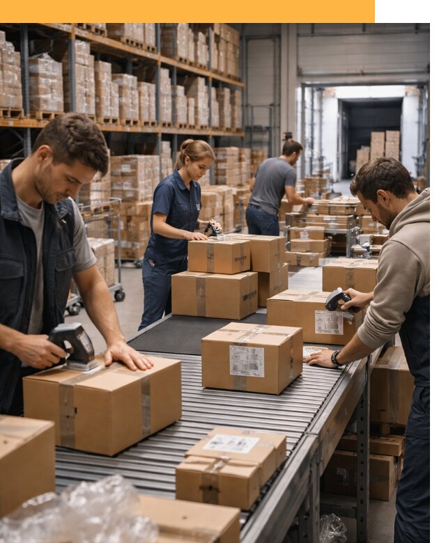 Доставка товаров для маркетплейсов от двери до склада от 7620