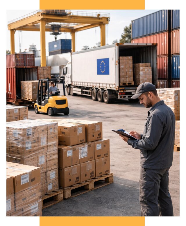 Доставка грузов из Европы от 12192 р., логистика СетСервис-Крс