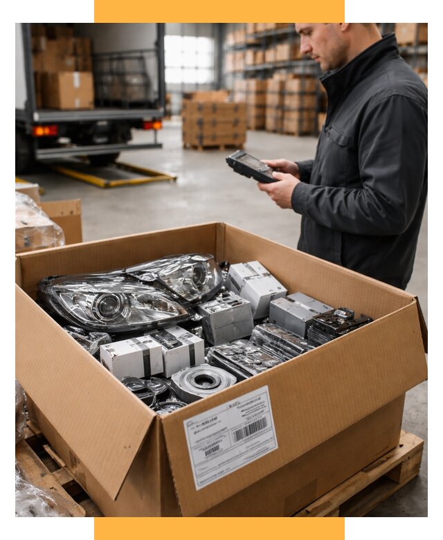 Доставка автозапчастей из Европы под ключ от 12700 р. | СетСервис-Крс