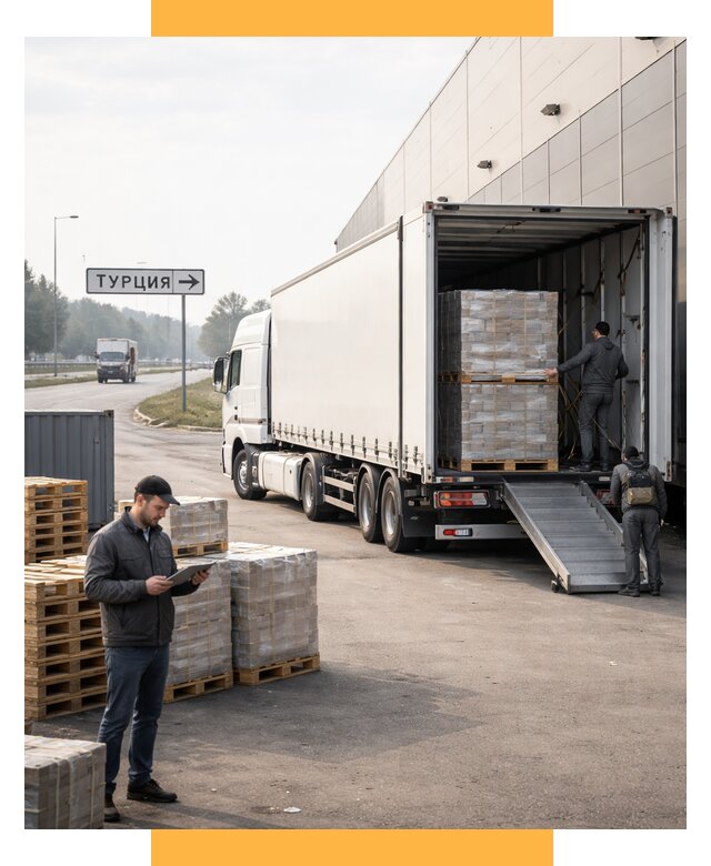 Автоперевозки и доставка фурой из Турции от 121920 р. | СетСервис-Крс