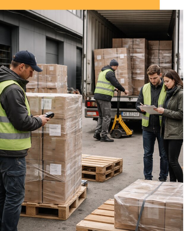 Доставка грузов из Польши: морем, авто и авиа от 7620