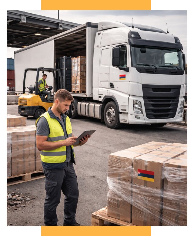 Автоперевозки из Армении от 96520 р. — услуги СетСервис-Крс