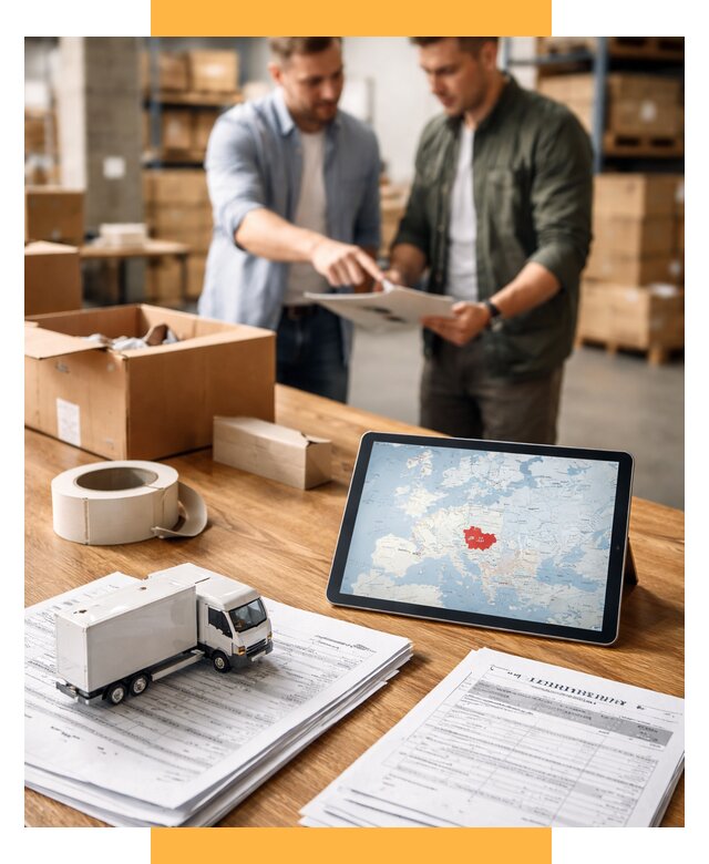 Доставка грузов в Чехию от 35560 р. - логистика СетСервис-Крс