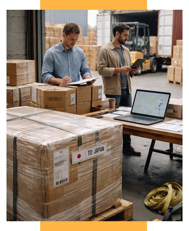 Доставка грузов в Японию от 25400 р., логистика СетСервис-Крс