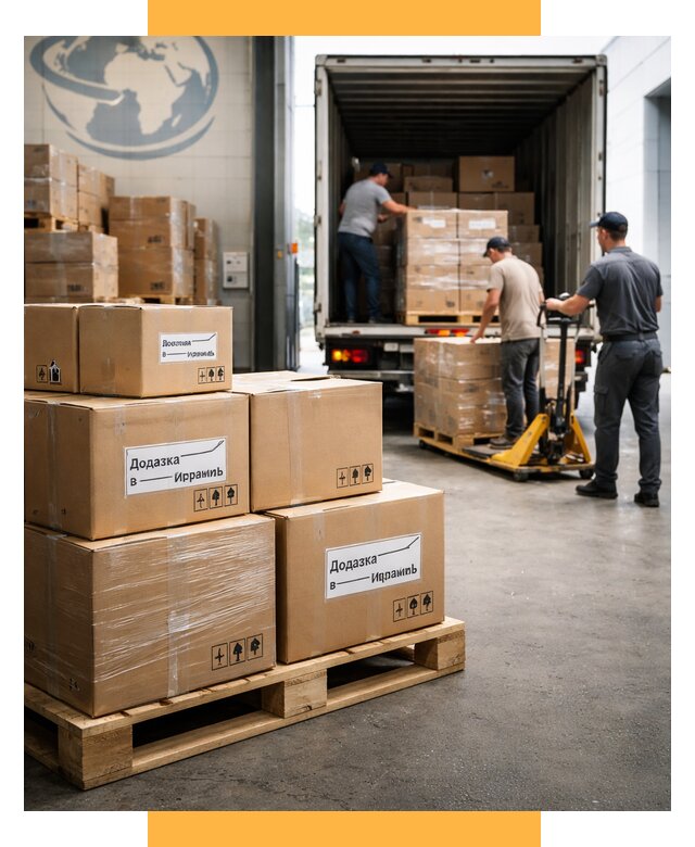 Доставка грузов в Израиль и экспорт от 45720 р. СетСервис-Крс