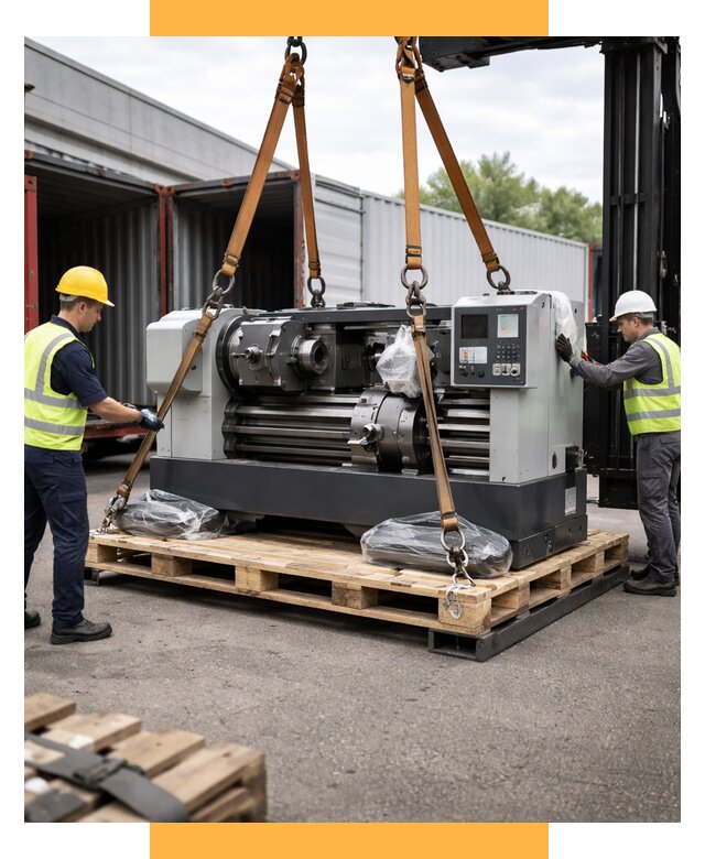 Перевозка станков и таможня от 60960 р. | СетСервис-Крс логистика