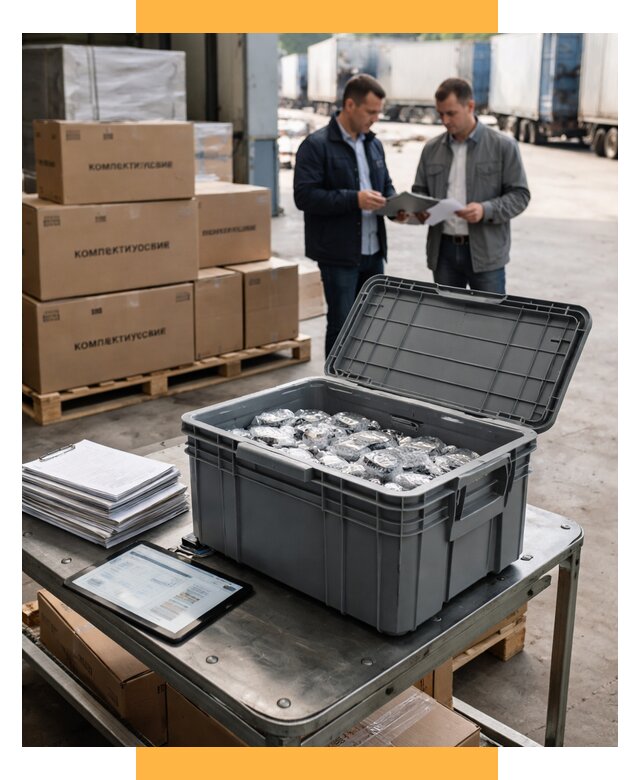Перевозка комплектующих из Китая от 6604 р. | СетСервис-Крс