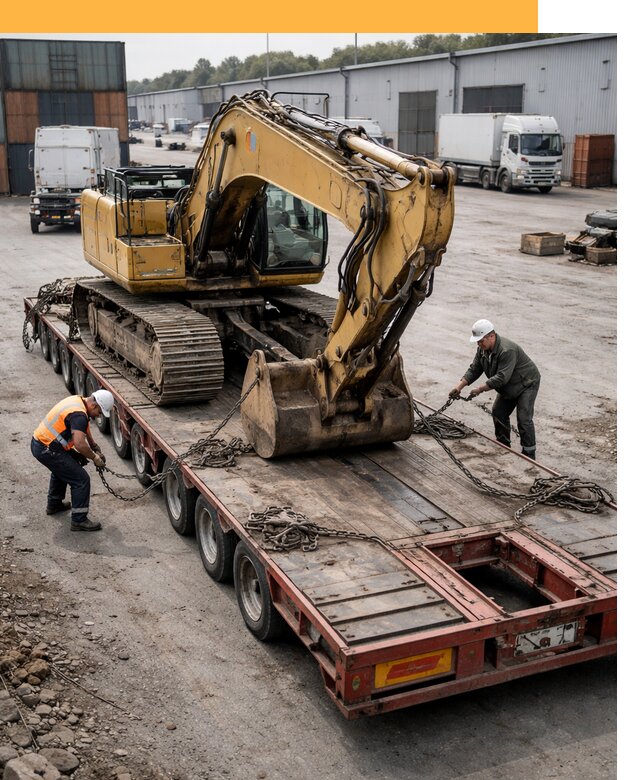 Перевозка спецтехники по России и миру от 45720 руб