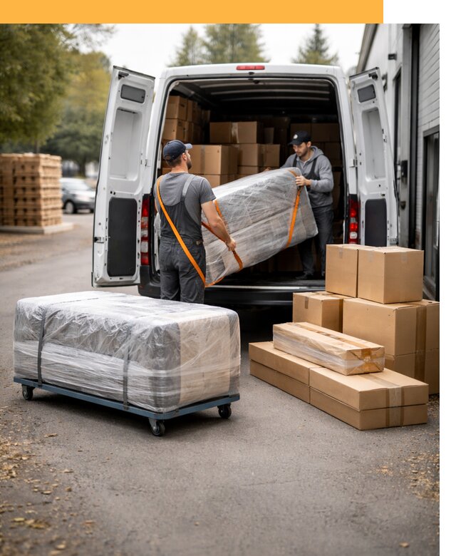 Перевозка мебели по России и за рубеж с таможней от 7620