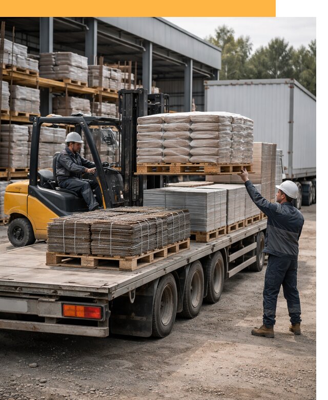 Перевозка строительных материалов по миру от 5588 руб