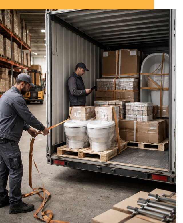 Перевозка сантехнического оборудования по России и миру от 1829