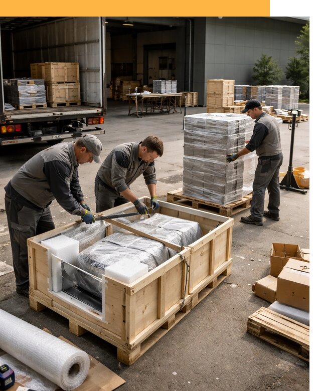 Перевозка выставочных грузов по миру от 25400 руб за м2 с таможней