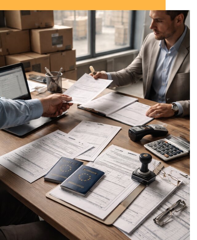 Таможенное оформление грузов из Европы от 8636 руб