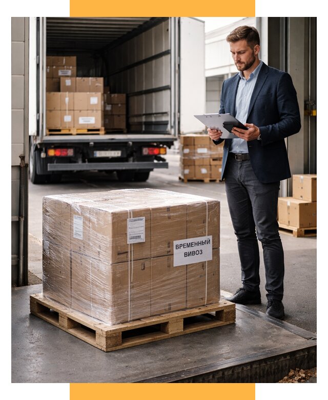 Временный вывоз товаров под ключ от 8128 р. | СетСервис-Крс