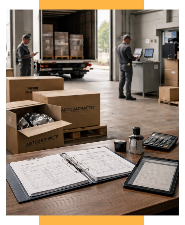 Таможенное оформление автозапчастей под ключ от 8636 р., СетСервис-Крс