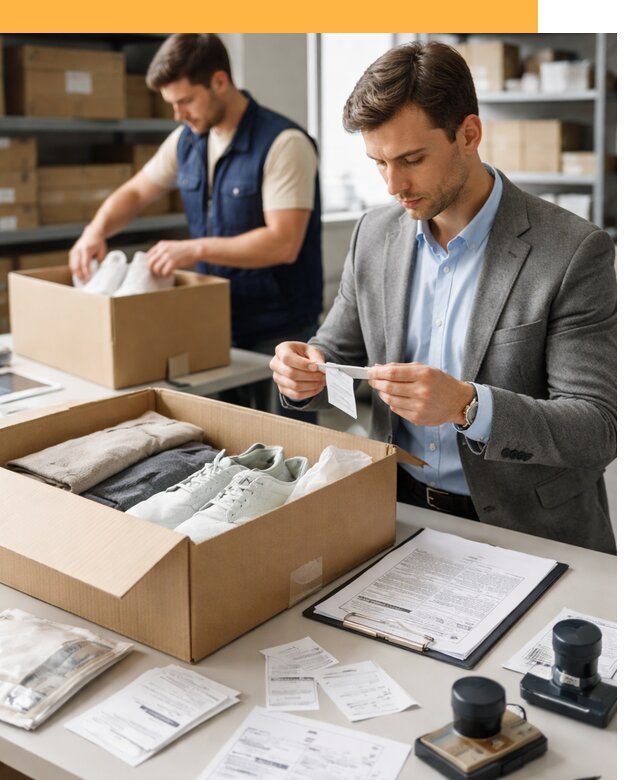 Таможенное оформление одежды и обуви по выгодной цене от 6604 руб