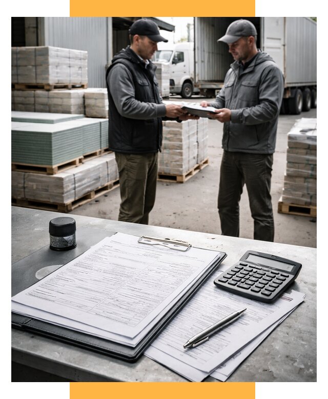 Таможенное оформление стройматериалов от 8636 р. | СетСервис-Крс