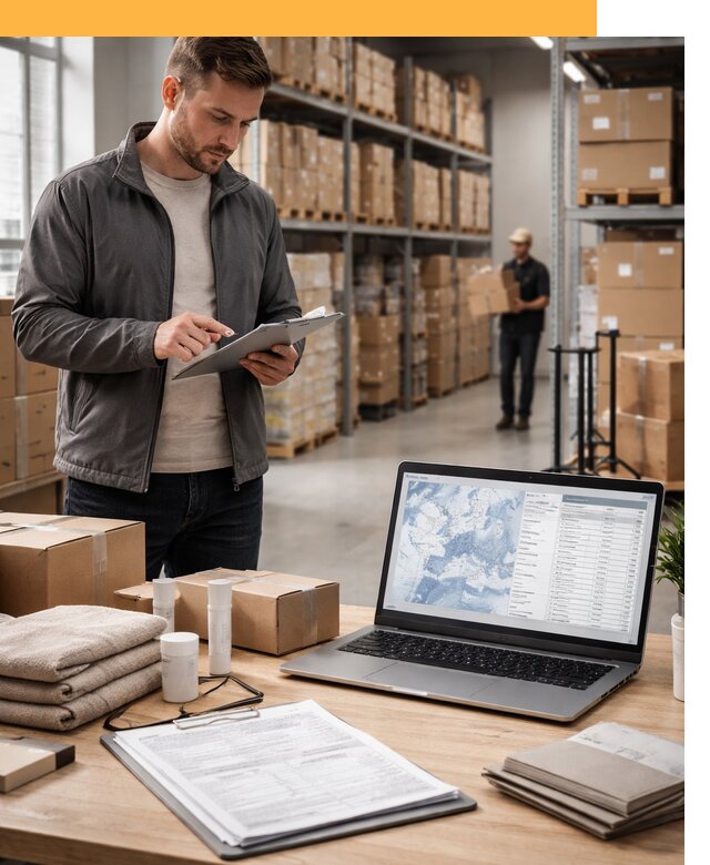 Закупка товаров в Европе под ключ: доставка, таможня от 7620 руб