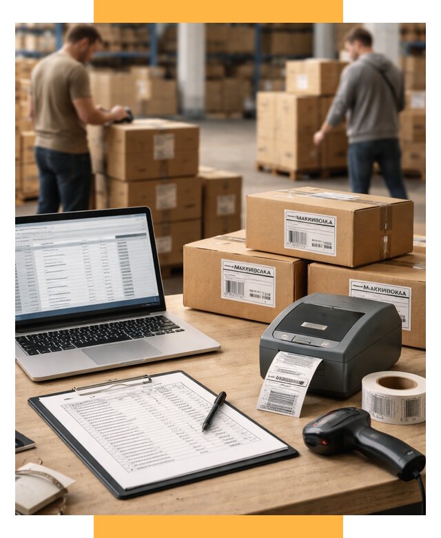Маркировка импортных товаров от 4572 р. под ключ, СетСервис-Крс
